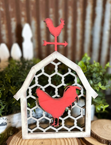 DIY- Farmhouse Chicken Wire Set