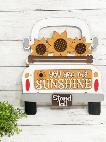 DIY- Sunflower Truck Insert Set