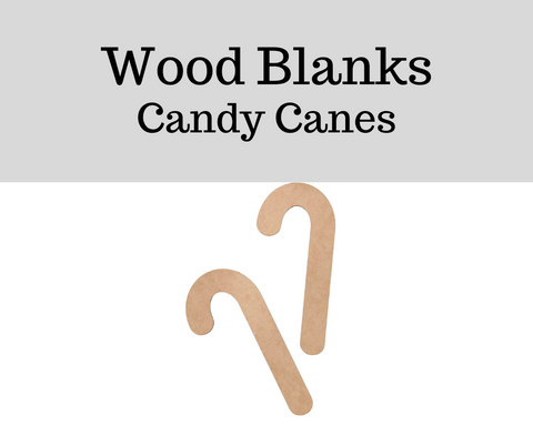 Wood Blanks- Candy Cane