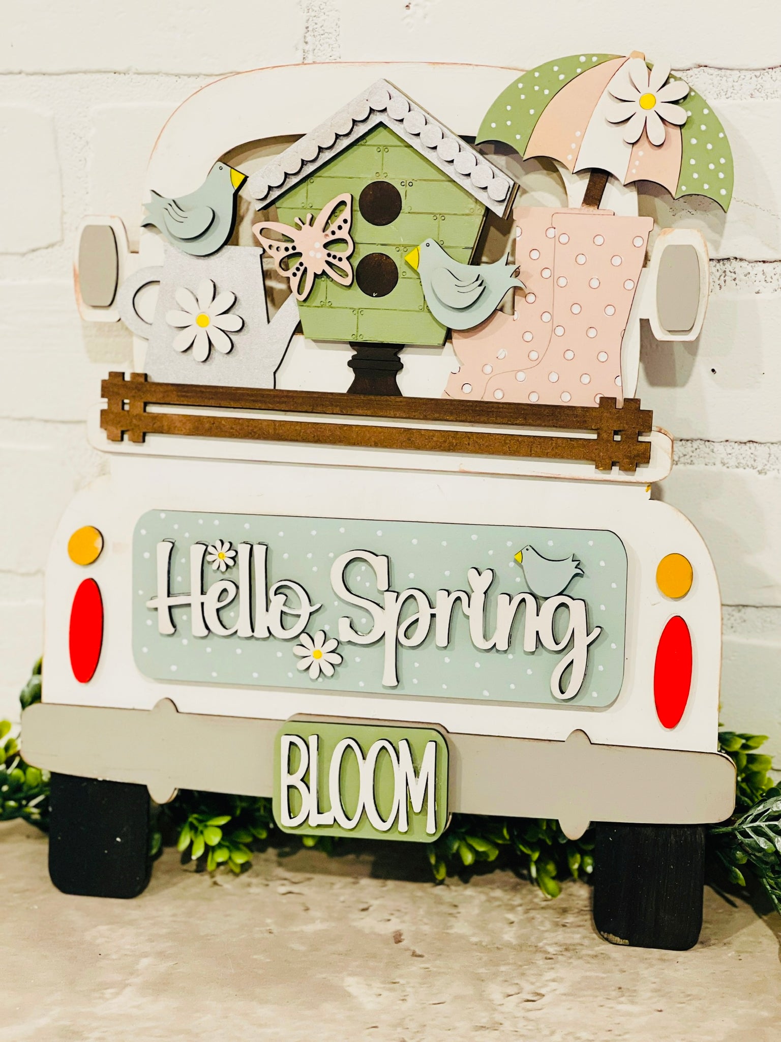 DIY- Hello Spring Insert Set