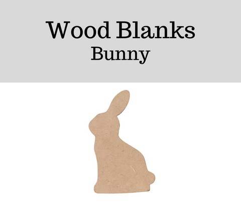 Wood Blanks - Bunny