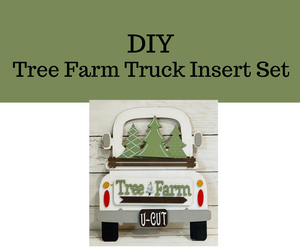 DIY- Tree Farm Truck Insert Set