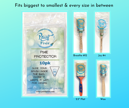 Pixie Brush Protector - Pack of 10